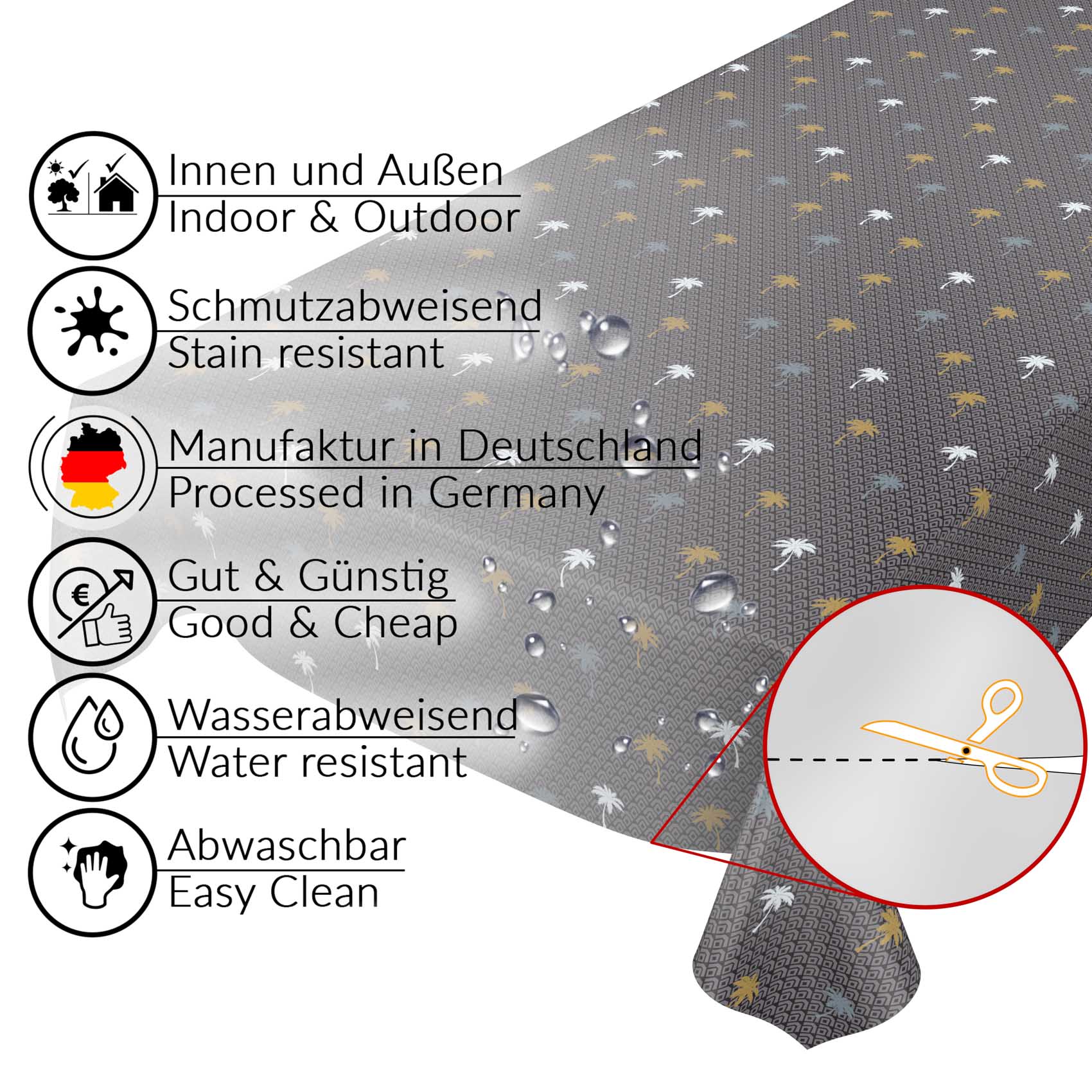 C-Users-Administrator-Desktop-Anton-2102-BW50342_34-jpg Tischdecke Palmen aus Gold Geometrie Anthrazit pflegeleicht abwaschbar Wachstuch Wachstuchtischdecke