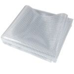 Gitterfolie Abdeckplane PVC Plane Abdeckfolie Gewächshaus Folie wasserdicht transparent UV-beständig Meterware
