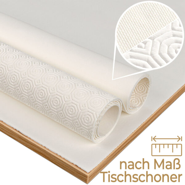 Tischmolton nach Maß Tischschoner mit Muster 2mm