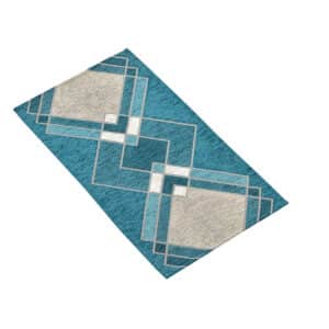 Teppich Wohnzimmerteppich Flur Teppich Küchenteppich Kurzflor Waschbar Carpet Tiziana