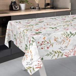 Wachstischdecke Wachstuch Tischdecke abwaschbar Gartentischdecke pflegeleicht Natur