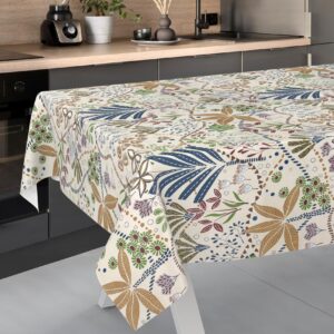 Wachstischdecke Wachstuch Tischdecke abwaschbar Gartentischdecke pflegeleicht Ethno