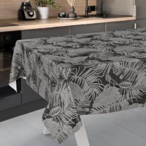 Wachstischdecke Wachstuch Tischdecke abwaschbar Gartentischdecke pflegeleicht Nachttropik