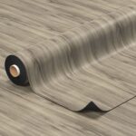 PVC Boden Bodenbelag Meterware Vinylboden Vinyl Bodenbelag Fußbodenbelag Holz Grau 140cm Breite