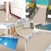 BM02-130_30 Badematte Uni Beige 130cmx50cm – Ansicht 5