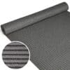 BM04-065_10A Badematte Uni Dunkelgrau 60cmx160cm