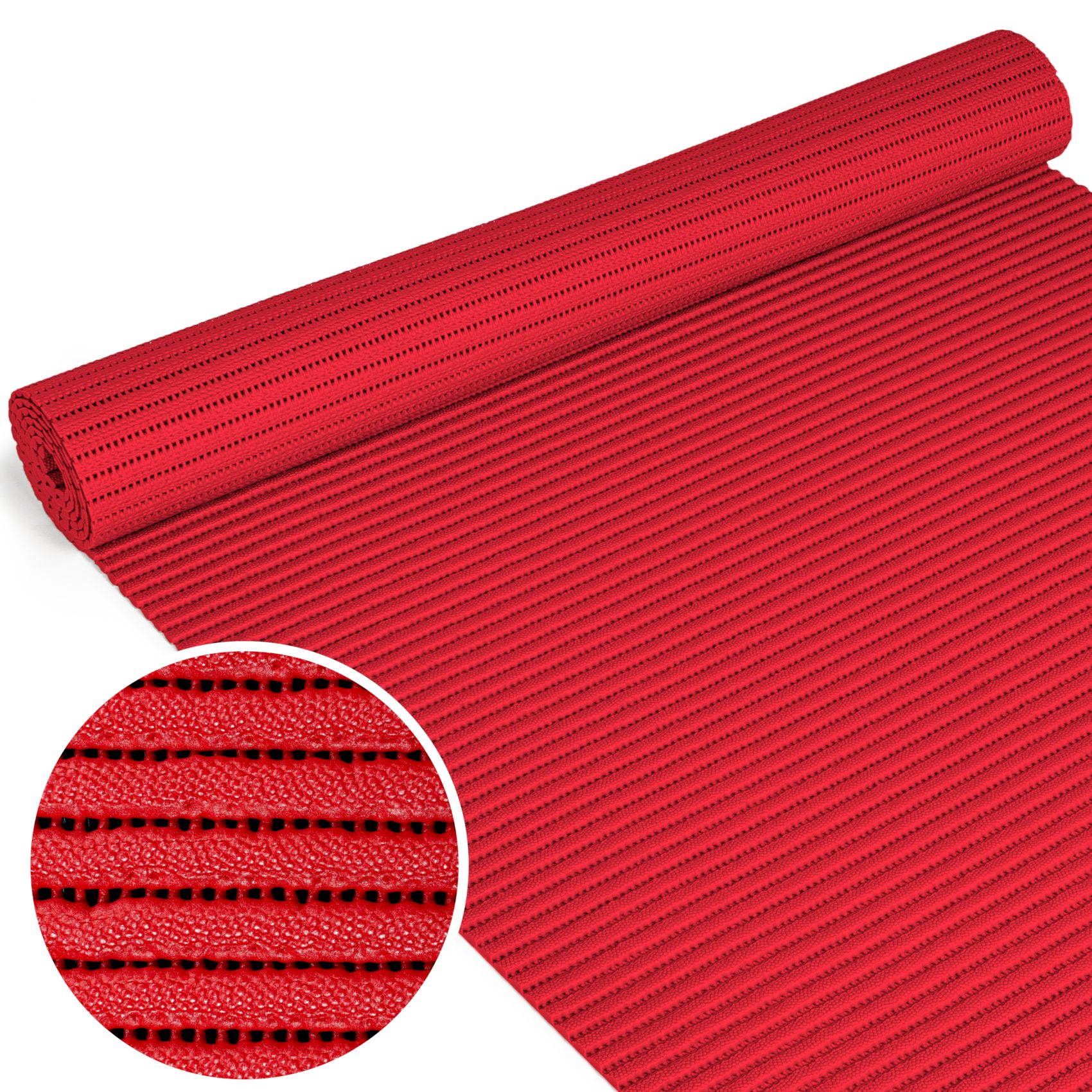 Badematte Uni Feuerrot 50cmx100cm