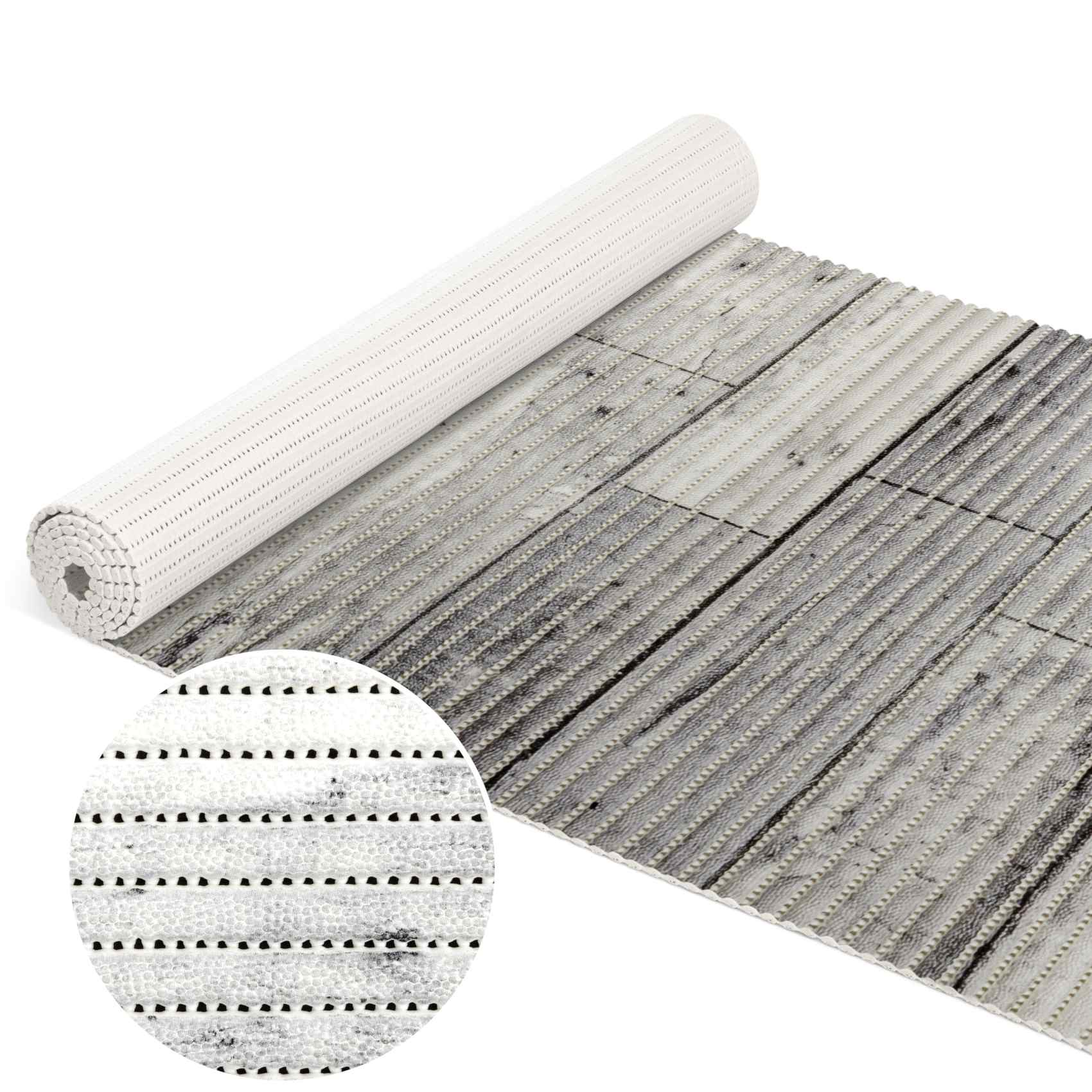 Badematte Holz Grau 50cmx70cm