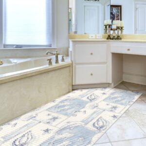 Badematte Delfine 60x60cm