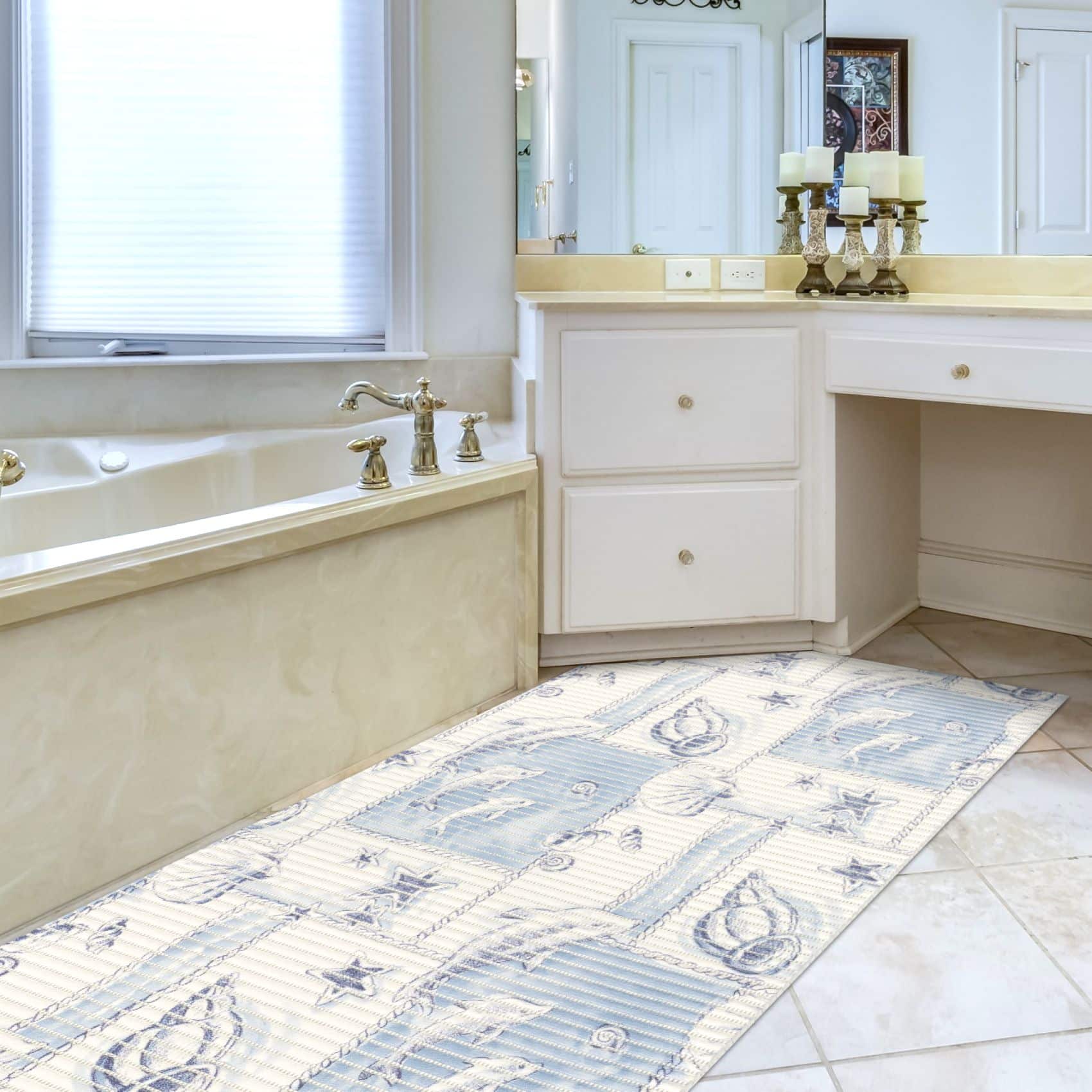 Badematte Delfine 60x60cm