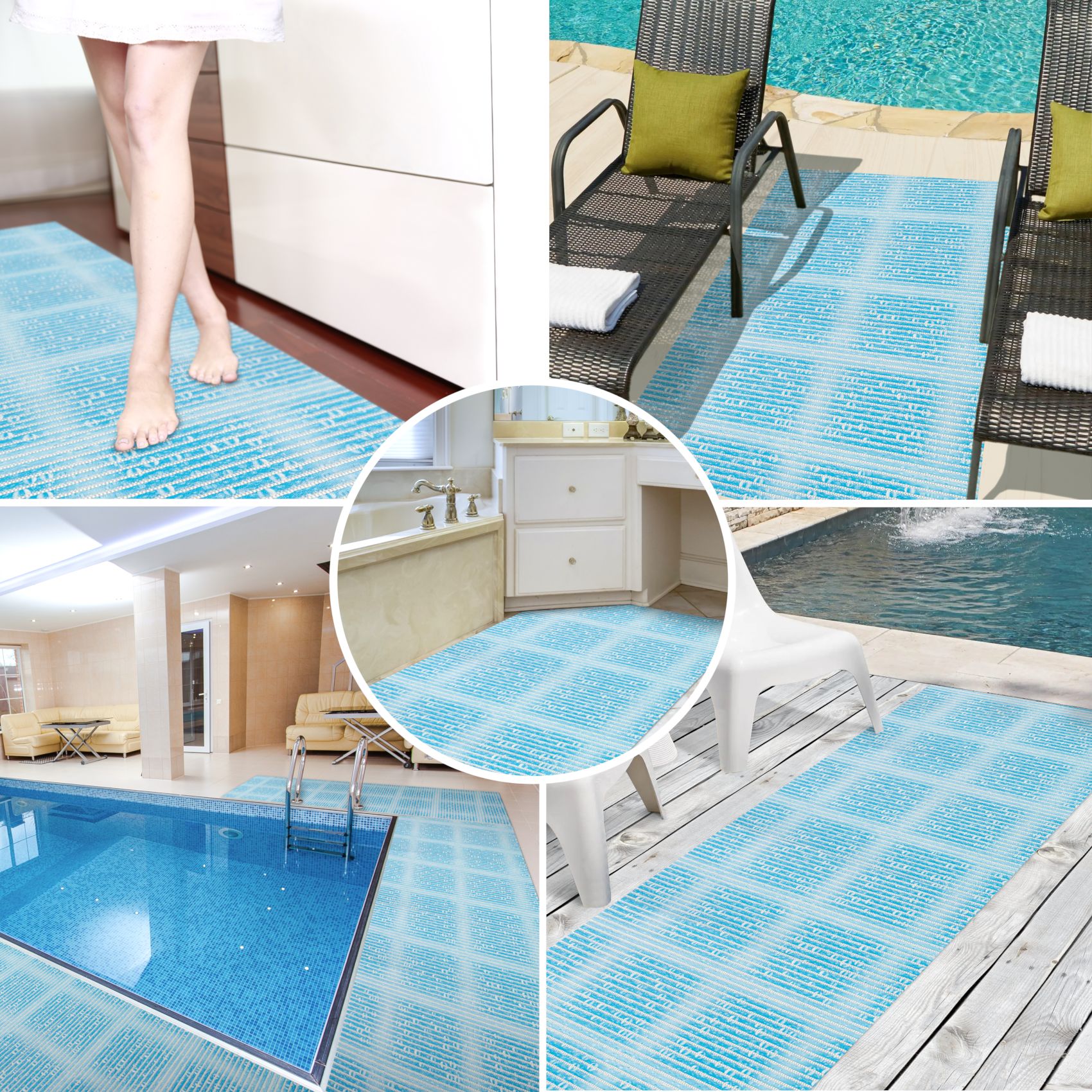 Badematte Therme 65x60cm