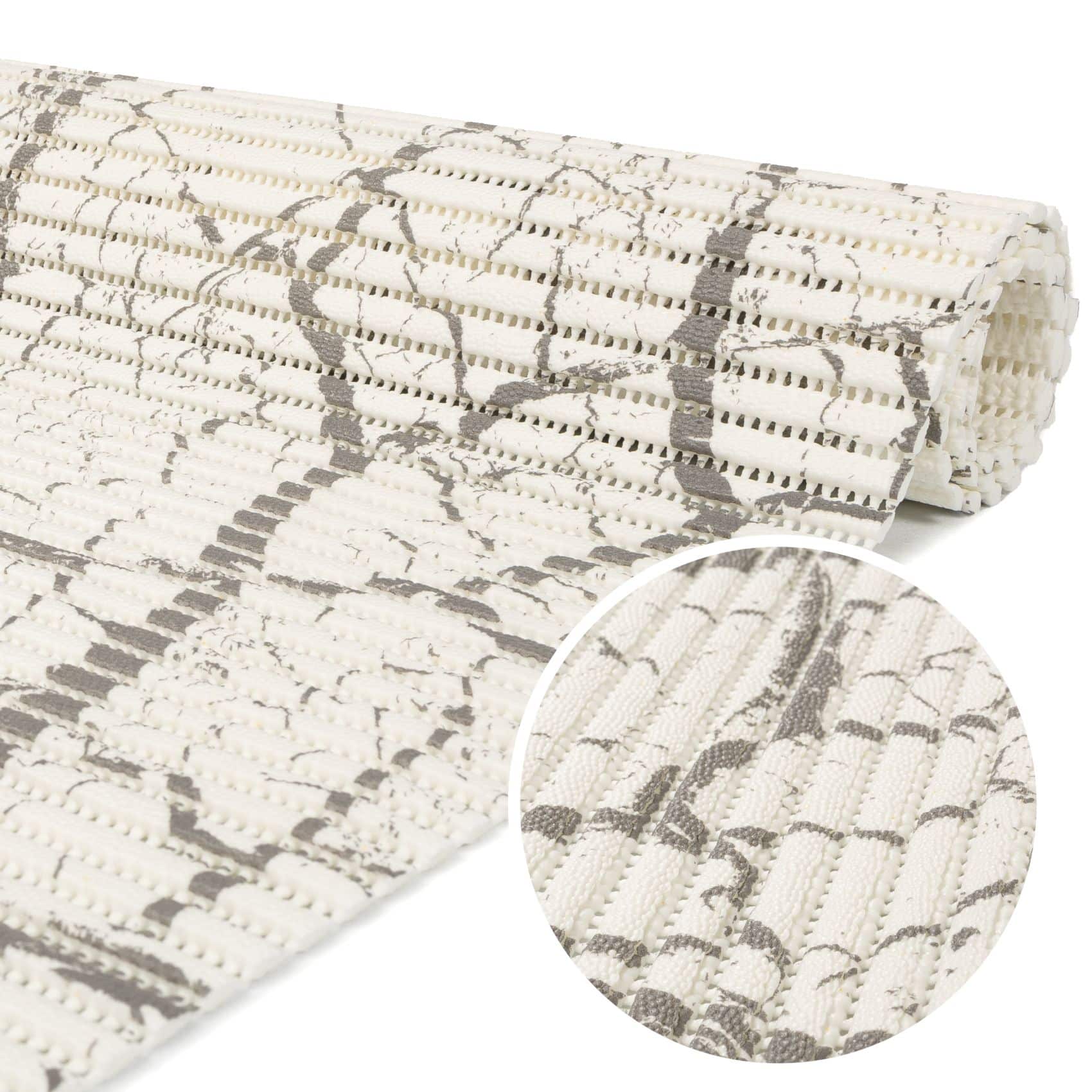 Badematte Marmor Grau 60x125cm