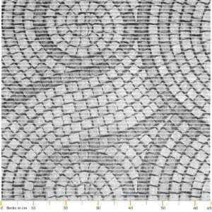 Mosaiksteine Steine in Grau 80x65cm