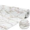 DM200C_10A Weichschaummatte Badematte Marmor Braun 100x65cm