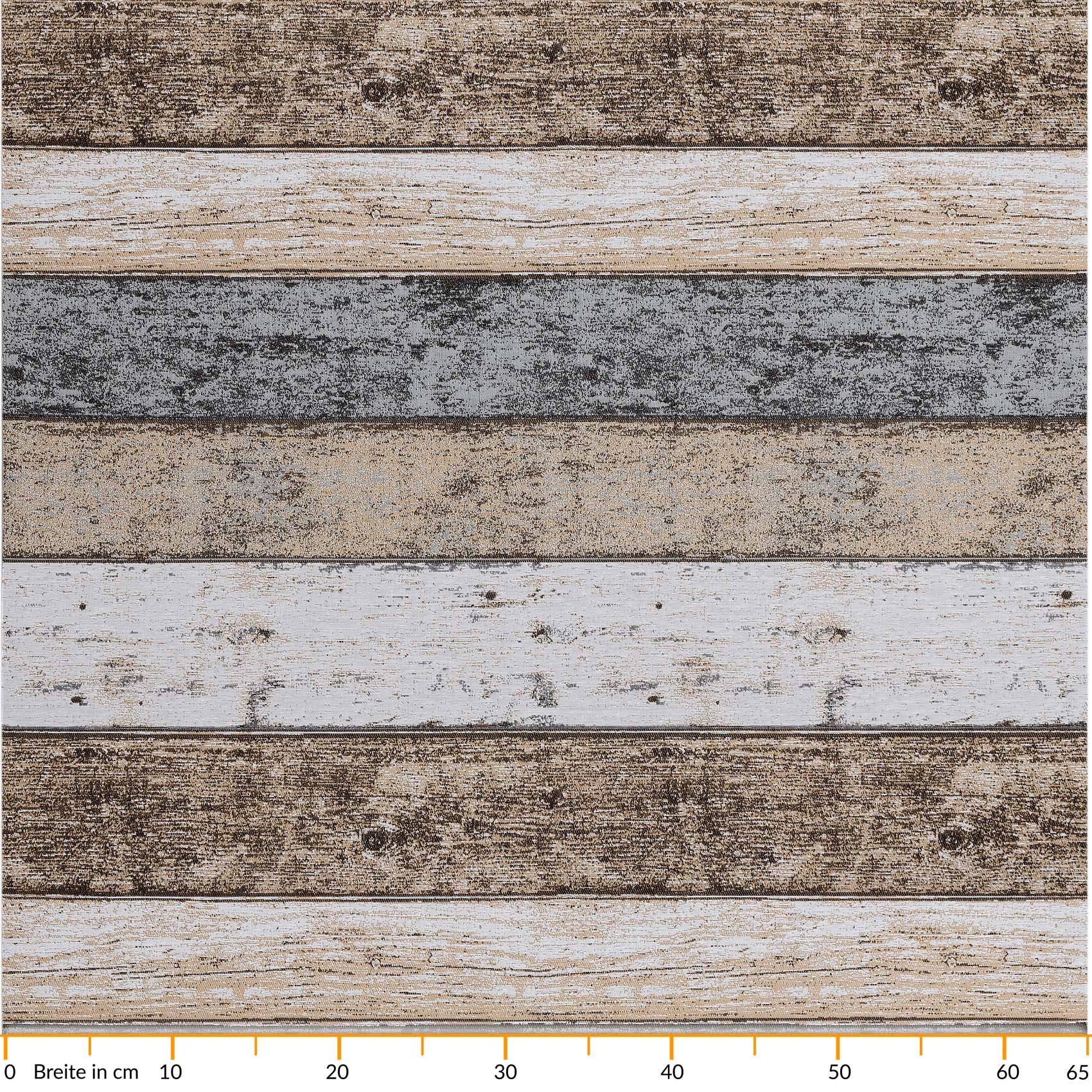 Küchenläufer Wood Industry Holz Braun Breite 50cm Bodenteppich 65cm