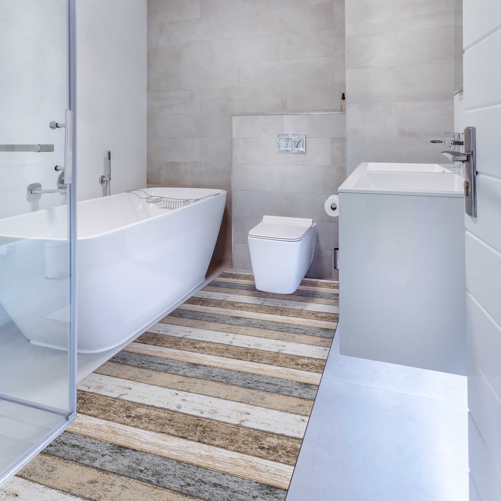 Küchenläufer Wood Industry Holz Braun Breite 50cm Bodenteppich 65cm