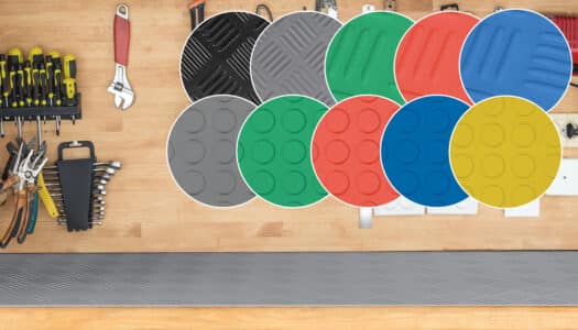 TPE Gummimatten – sauber, sicher, extra breit