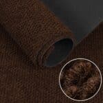 Teppichläufer Schmutzfangläufer Flur Läufer Teppichboden Meterware 120 cm robust rutschfest Sauberlaufmatte Schmutzfangmatte Braun