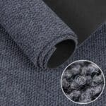 Sauberlaufmatte Schmutzfangmatte Teppichläufer Flur Läufer Teppich Bob Schmutzfangläufer Grau Meterware Breite 120cm