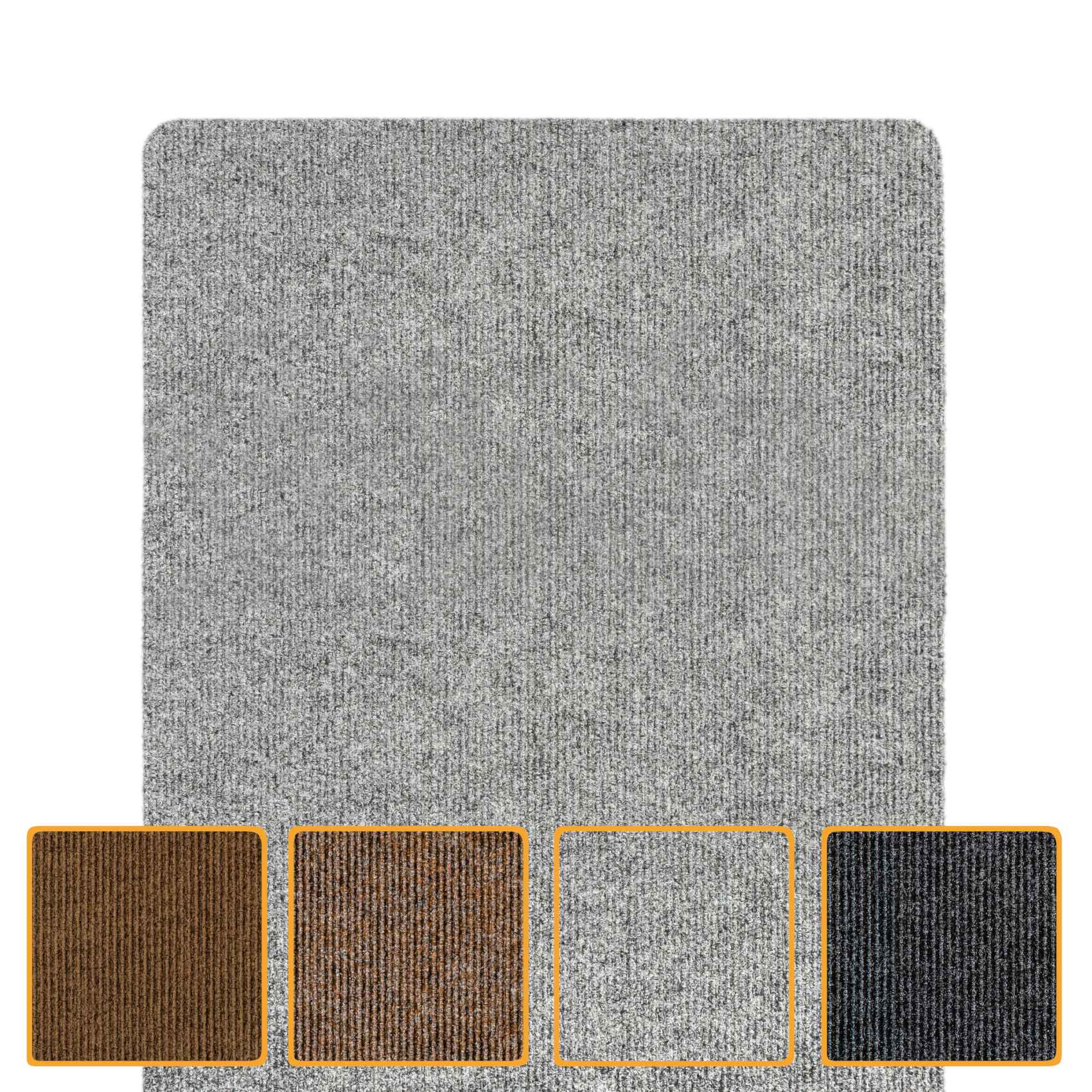 Sauberlaufmatte Teppich Läufer Flur STRIBET 60x90cm Grau — !!! — ABGESCHRIEBEN — !!! — #1