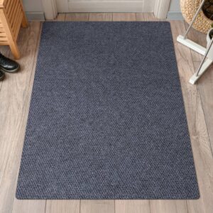 Schmutzfangmatte Fußmatte Fußabtreter Sauberlaufmatte Fußabstreifer Bob extrem robust Grau