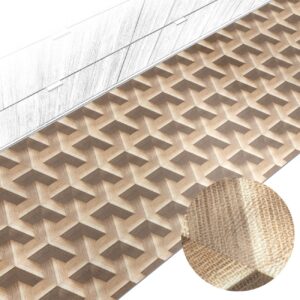 Küchenläufer Küchenteppich abwaschbar Teppichläufer Küche Läufer Flur Küchenvorleger rutschfest 3D Breite 67cm