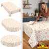 Tischdecke abwaschbar Tischwäsche Stoff Tischtuch Lotuseffekt Outdoor Gartentischdecke Baumwolle Polyester Alba