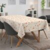 Tischdecke abwaschbar Tischwäsche Stoff Tischtuch Lotuseffekt Outdoor Gartentischdecke Baumwolle Polyester Alba