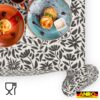 GTGANNA-116_SQ_50 Tischdecke abwaschbar Tischwäsche Stoff Tischtuch Lotuseffekt Outdoor – Ansicht 5