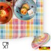 Tischdecke abwaschbar Tischwäsche Stoff Tischtuch Lotuseffekt Outdoor Gartentischdecke Baumwolle Polyester Daphne