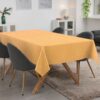 Tischdecke abwaschbar Tischwäsche Stoff Tischtuch Lotuseffekt Outdoor Gartentischdecke Baumwolle Polyester Maya