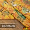 Tischdecke abwaschbar Tischwäsche Stoff Tischtuch Lotuseffekt Outdoor Gartentischdecke Baumwolle Polyester Sonnenblume