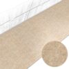 Küchenläufer Küchenteppich abwaschbar Teppichläufer Küche Läufer Flur Küchenvorleger rutschfest Uni Beige Breite 67cm