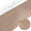 Küchenläufer Küchenteppich abwaschbar Teppichläufer Küche Läufer Flur Küchenvorleger rutschfest Uni Braun Breite 67cm