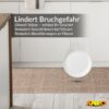 Küchenläufer Küchenteppich abwaschbar Teppichläufer Küche Läufer Flur Küchenvorleger rutschfest Uni Braun Breite 67cm
