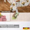 Wachstuch Tischdecke abwaschbar Wachstischdecke pflegeleicht Lotuseffekt Outdoor Gartentischdecke Herzensfrühling