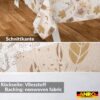 Wachstuch Tischdecke abwaschbar Wachstischdecke pflegeleicht Lotuseffekt Outdoor Gartentischdecke Eichen-Glow