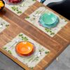 TTPL7994_70 Tischset Platzsets Platzdeckchen abwaschbar Tischuntersetzer PVC hitzebeständig Botanica 35x50cm