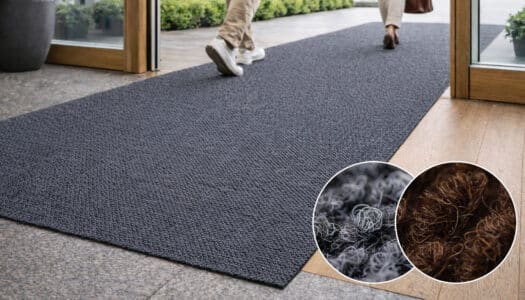 Schmutzfangmatten selber machen – Meterware Bob macht´s möglich