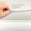 BM01-065_50 Badematte Uni Weiß 65cmx65cm – Ansicht 3
