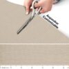 BM02-065_20 Badematte Uni Beige 60cmx100cm – Ansicht 4