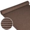 BM05-065_10A Badematte Uni Braun 60cmx100cm