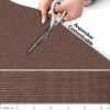 BM05-065_20 Badematte Uni Braun 60cmx100cm – Ansicht 4