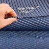 BM07-065_50 Badematte Uni Blau 65cmx80cm – Ansicht 3