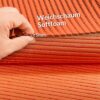 BM10-065_50 Badematte Uni Orange 50cmx160cm – Ansicht 3