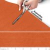 BM10-065_20 Badematte Uni Orange 50cmx160cm – Ansicht 4