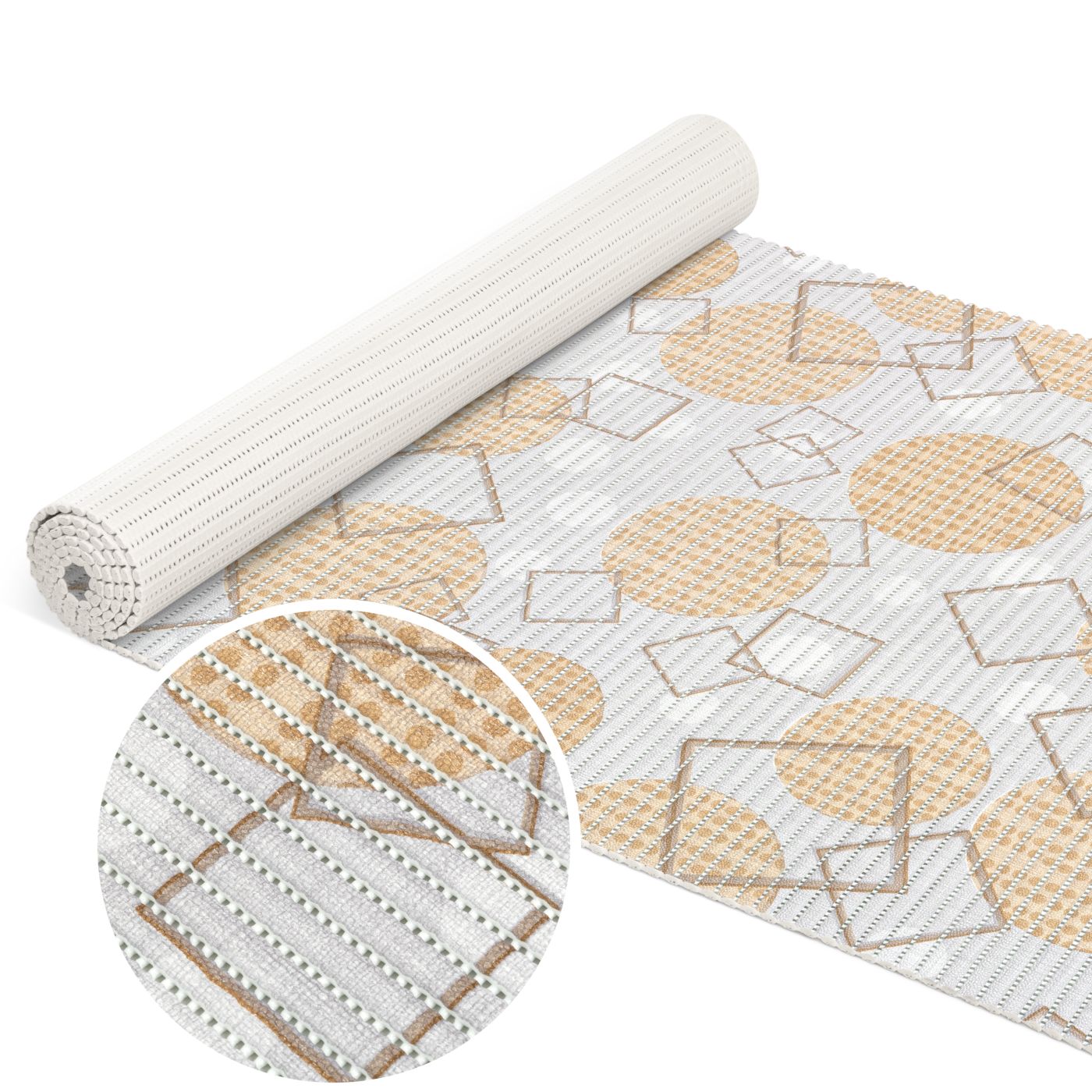 Badematte Weichschaummatte Badmatte rutschfest Badvorleger Badläufer 65cm