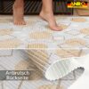 DM026D_50 Badematte Weichschaummatte Badmatte rutschfest Badvorleger Badläufer – Ansicht 6