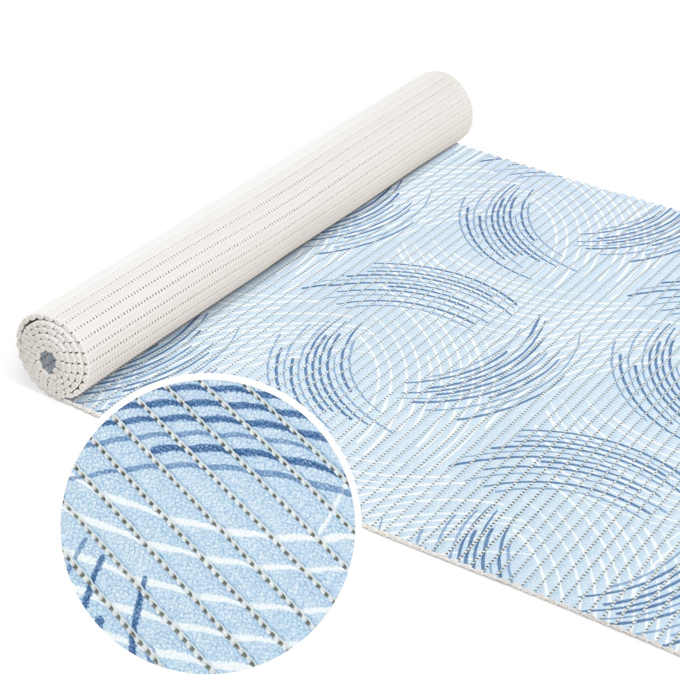 Badematte Weichschaummatte Badmatte rutschfest Badvorleger Badläufer 65cm