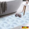 Badematte Weichschaummatte Badmatte rutschfest Badvorleger Badläufer 65cm